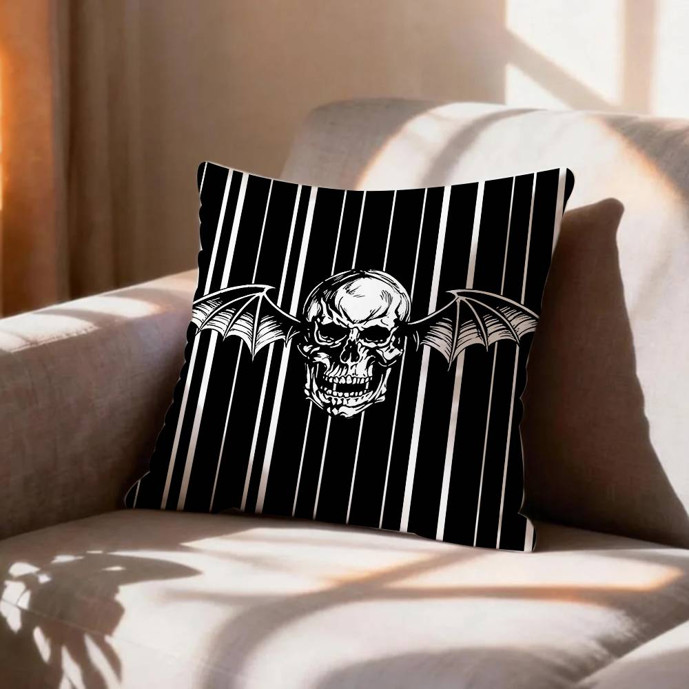 COOL Band AAvenged Sevenfold Pillow Case Pattern Printed Pillowcase For Living Room Sofa Cushion Cover