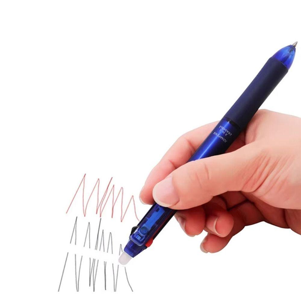 Black/Blue/Red Ink Gel Pen 3-in-1 Neutral Pen Simple Ballpoint Pen  Gift