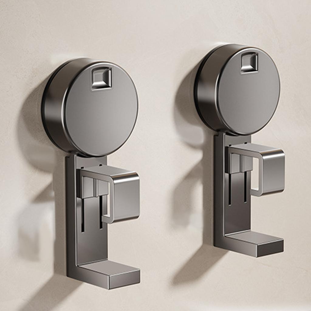 Suction Cup Washbasin Hook Heavy Duty Coat Hanger Wall Mounted Washbasin Stand Bathroom Basin Storage Rack