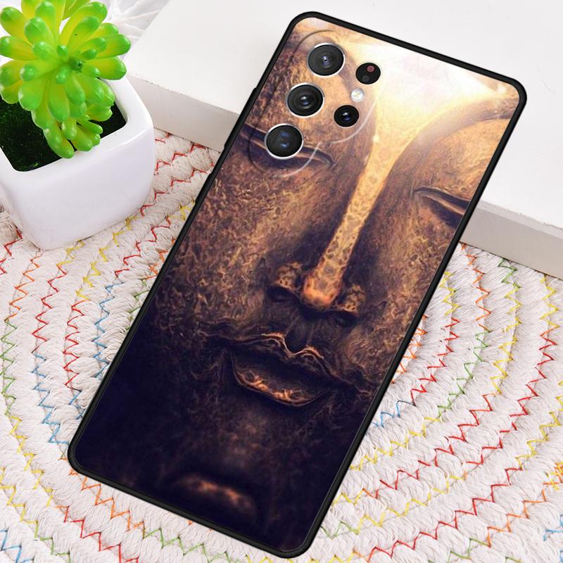 Buddhism Buddha Statue Vintage Gautama Phone Case for Samsung Galaxy Note 10 Pro S26 Ultra S23 S24 FE S25 S21 S22 PLUS Cover