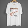 T-shirt Dire Straits Sultans Of Swing Pop Rock Classico Band Eric Clapton Supertramp Cotone Estiva Unisex Maniche Corte Maglietta