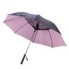 Sun and Rain Umbrella 90cm Length USB Interface Portable UV Sun Umbrella with 3000mah Cooling Fan