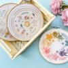 1set Beginner's Floral Embroidery Kit with English Embroidery Tutorial, Suitable for Beginners, DIY Embroidery Craft Material Kit