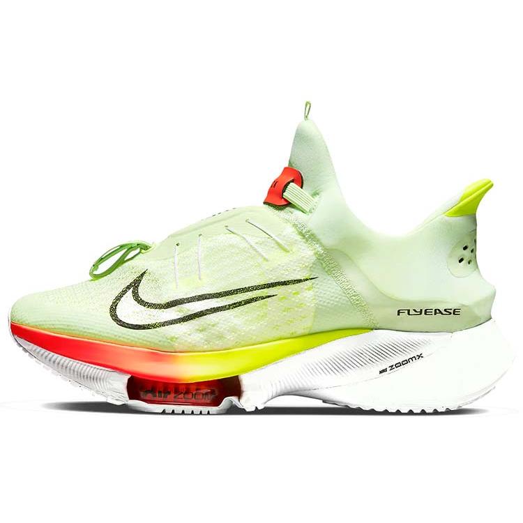 New Nike Air Zoom Tempo Next% FlyEase Barely Volt Hyper Orange CV1889-700