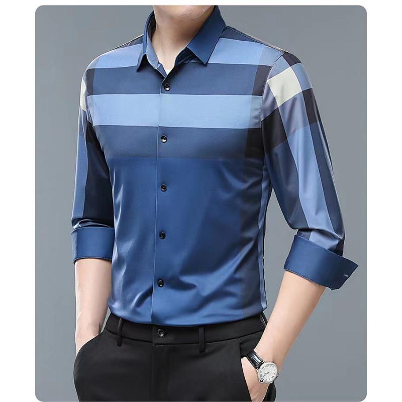 

Модная мужская рубашка, новый весенний красивый кардиган, модный клетчатый повседневный топ для молодежи и среднего возраста в корейском стиле XXXXL