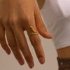  New Design Vintage Stainless Steel Snake Ring for Women Rust Proof Distinctive Jewelry Accessories 2025
