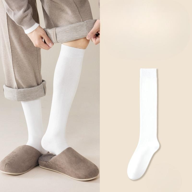 Cotton Short Leg Socks for Men, with Added Insulation and Thickness, Suitable for Sports, Odor-resistant, Long Tube Socks, Cotton Socks
