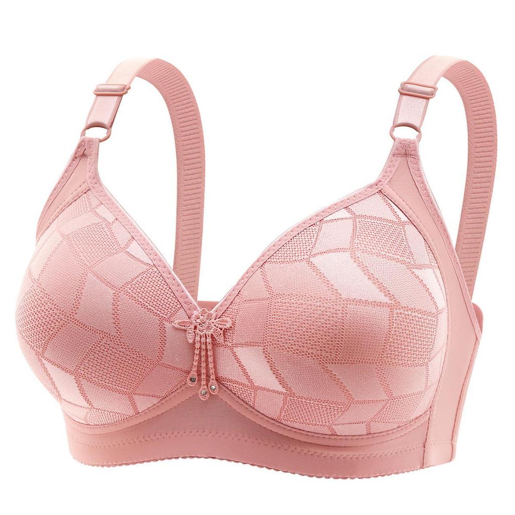 Plus Size European and American Cross-border Push-up Wireless Lingerie Bra