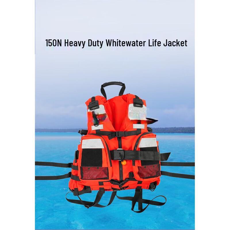 OLOMM Heavy-Duty Water Rescue Vest One Size
