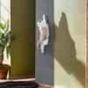 Cat Scratching Post with Adhesive Fabric Durable Self-Stick Carpet for Furniture Protection Removable Wall Sofa Protector Indoor Cat Scratching Board