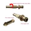 1PC Adjustable Brass Sprinkler Garden Hose Sprinkler System Garden Irrigation Spray Gun Car Wash Lawn Watering Water Gun