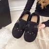 2025 new winter women's shoes non-slip soft sole versatile comfortable warm piled thickened wholesale fashion Doudou cotton shoes