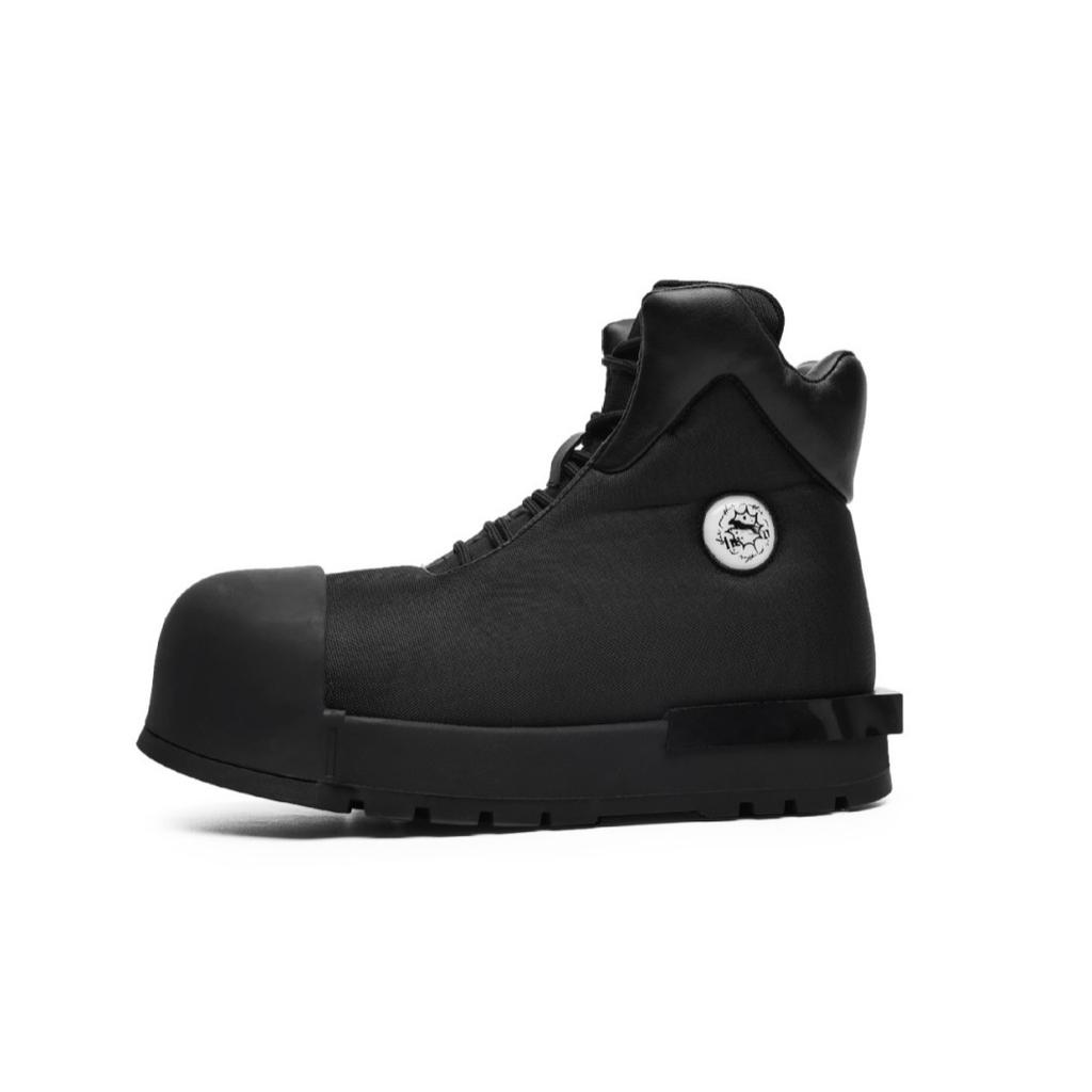 High-top men's autumn and winter new trendy shoes trendy brand Martin boots advanced sense versatile couple shoes platform big head shoes