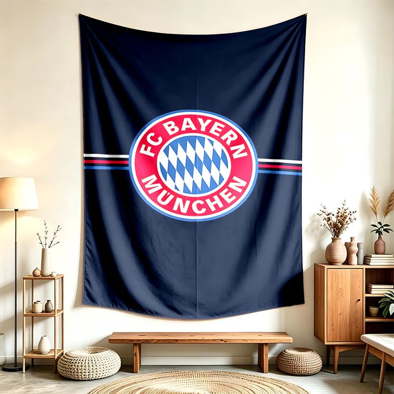 FC Bayern Monaco (14) Arazzo Adatto Per Decorare Case Dormitori E Camere Da Letto Morbido Al Tatto E Un Regalo Perfetto Per Amici E Familiari