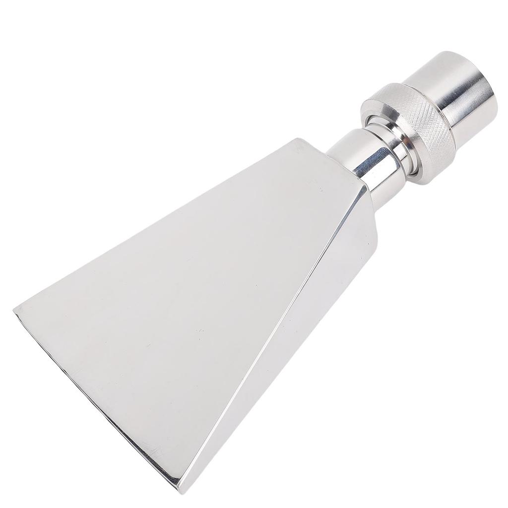 Fan Shaped Fountain Nozzle 3 4in and 1in Universal Thread Stainless Steel Fountain Pond Water Nozzle Spray Tool for