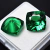 20.54 Ct NATURAL Garnet CUSHION CUT Green   Loose Gemstone Pair