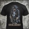 I'm Your Huckleberry - Distressed Cowboy Gunfighter T-Shirt: Western Movie Quote