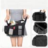 Car Seat Storage Organizer Foldable Console Storage Box With Handle Interior Organizer Accessories For Toys Tissues Snacks