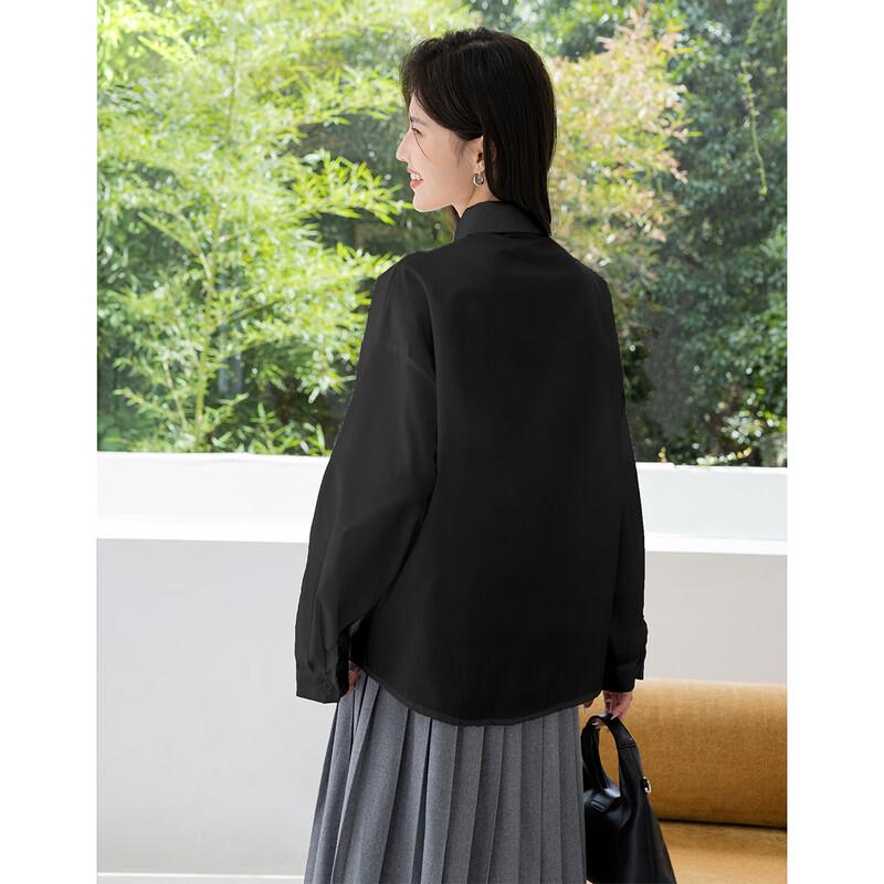 MOKANA Women's Fashion Long Sleeve Versatile Shirt