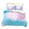 Sanded Art Pattern Three-Piece Digital Printing Bedding