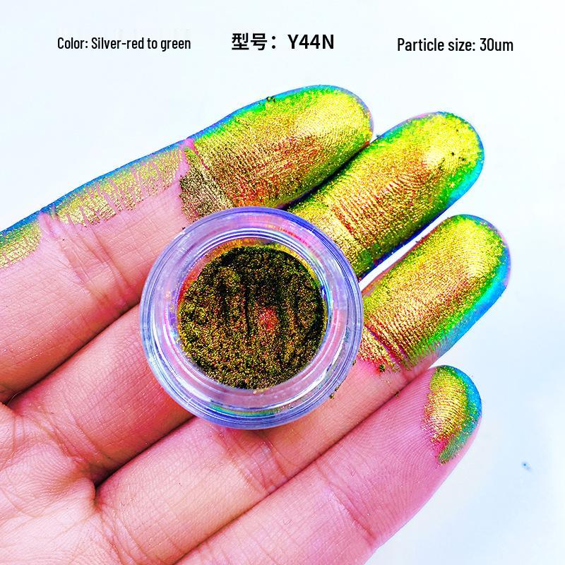 

Пудра-хамелеон: Голографический нейл-арт и глиттер для теней