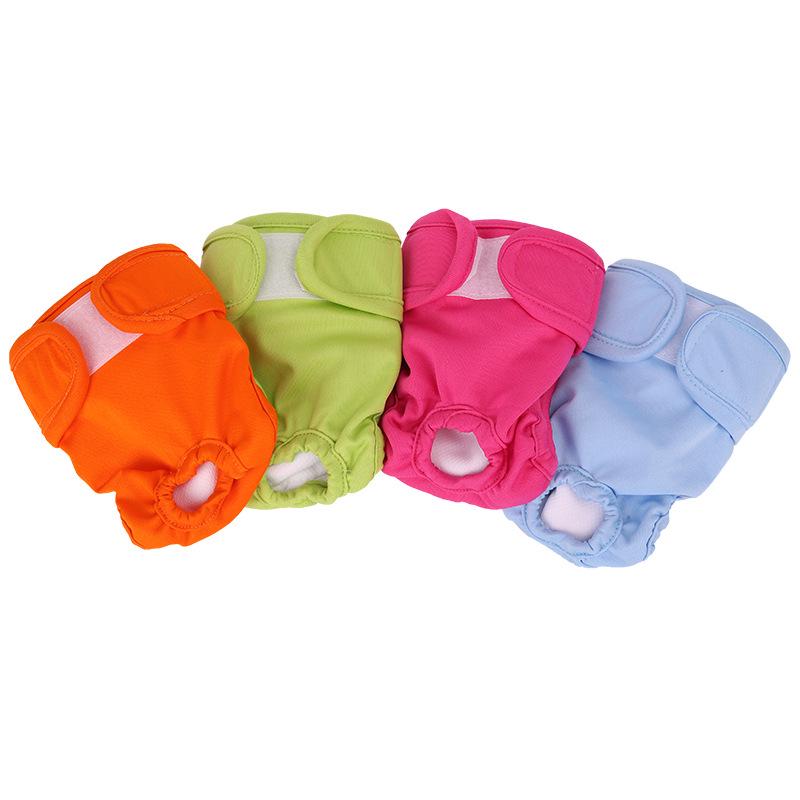 Pet Dog Clothes: Velcro Anti-Harassment Pants for Small To Large Breeds (Teddy, Golden Retriever, Labrador) for Menstrual and Physiological Needs.