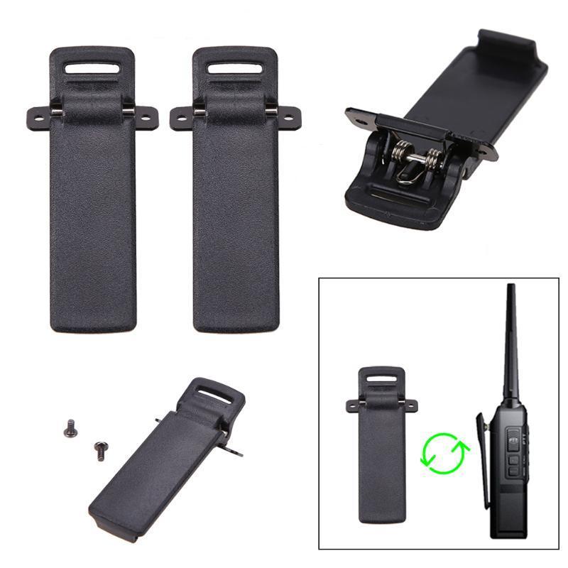 Uds Walkie Talkie Clip Trasero Radio Bidireccional Clip De Cinturón...
