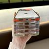 High-Transparency Electroplated Glitter Protective Case for Apple 17 Promax - Drop-Proof and Stylish