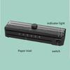 FNL009 Laminator Machine for 3Inch Documents Photo Cards Laminating Tool Low Noise Supports 0.1 0.5mm Easy to Use