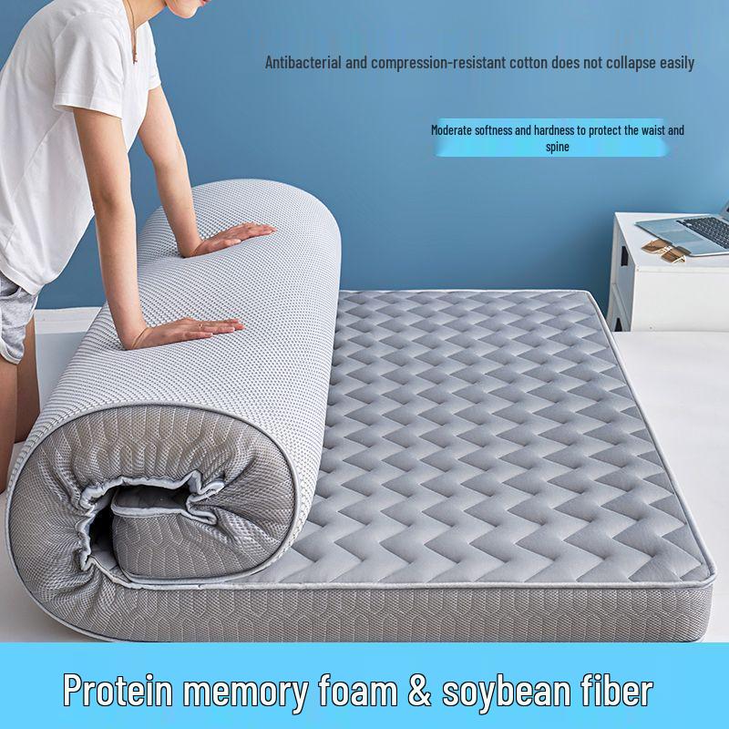 Thickened Antibacterial Soft Tatami Mattress Topper with Memory Latex