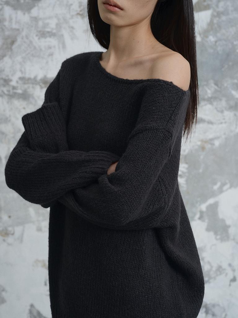 Deoenel Rush Alpaca Knit - [3 Colors]