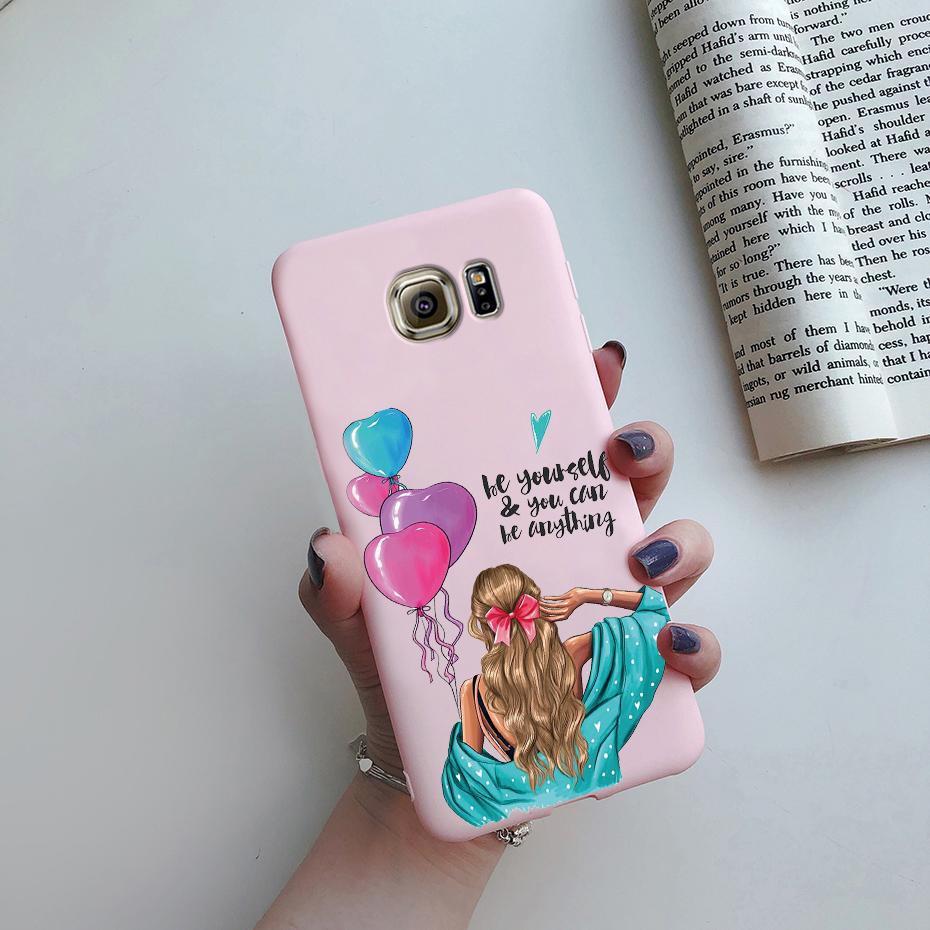 For Samsung Galaxy S7 egde case Cover for Samsung Galaxy S6 edge Case for Samsung S7 S6 G920F SM-G925F Cover Cute Silicon Fundas