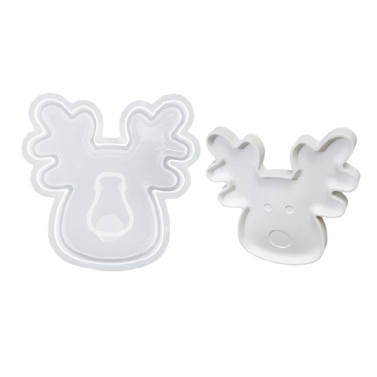 

Portable Large Christmas Resin Tray Flexible Silicone Mold Sturdy and Flexible Accessory for Customes Craft and Jewelry