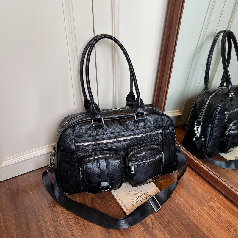 Large-capacity Bag Women's Summer New Retro Messenger Bag Casual Shoulder Commuting Portable Pillow Bag