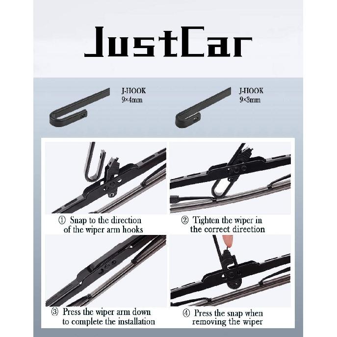 OEM QUALITY 18" + 18" Premium All-Seasons Durable Stable And Quiet Metal Frame Windshield Wiper Blades For 1995-2011 Ford Ranger/2006-2011 Chevry