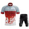 Men Women Cycling Jersey Set Short Sleeve Quick Dry Bike Racing Outfit Road Mountain Bicycle