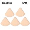 1-10pcs Round Square Triangle Shape Makeup Sponge Puff Dry Wet Dual-use Soft Cotton Candy Air Cushion Foundation Powder Puff