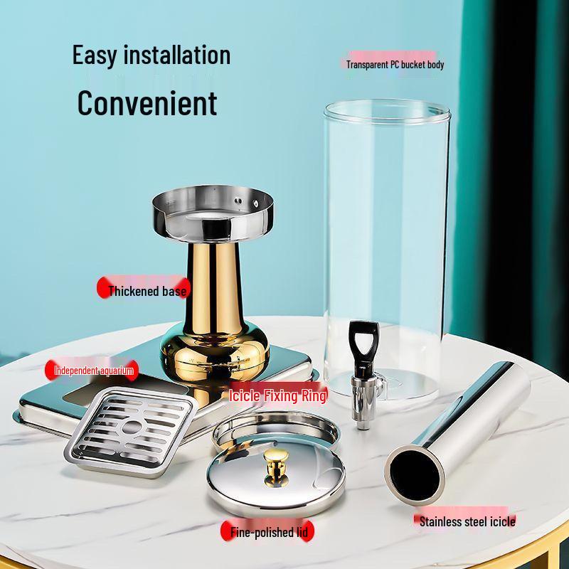 3L Saft- und Getränkespender aus Edelstahl für Restaurants - Einzel-/Doppelkopf, Hot Pot, Sesamöl, Buffet