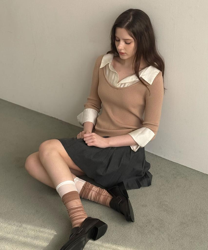 Rotre Domin Lua Pleated Skirt