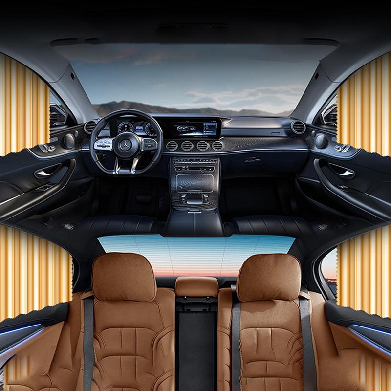 Magnetic Car Sunshade Window Curtains Auto Window Sun Shadow Privacy Sun UV Protection Window Shield Car Interior Accessories