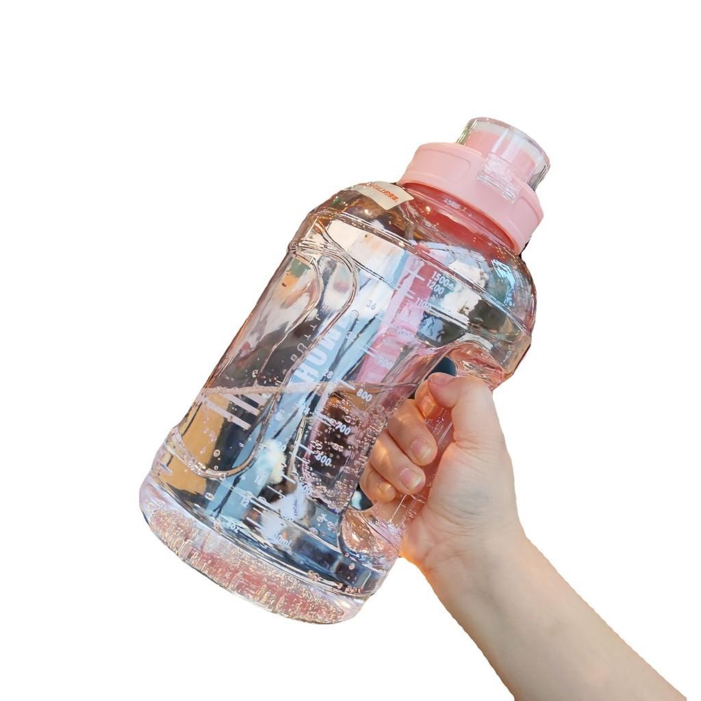 Large Capacity Pc Plastic Water Bottle For Sports Space Cup For Adults Leak-proof Sealing Portable