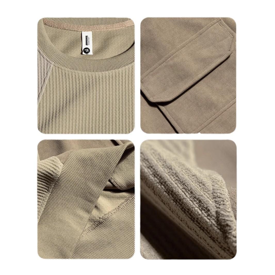 Осенний плотный шенилловый свитер — фото 6