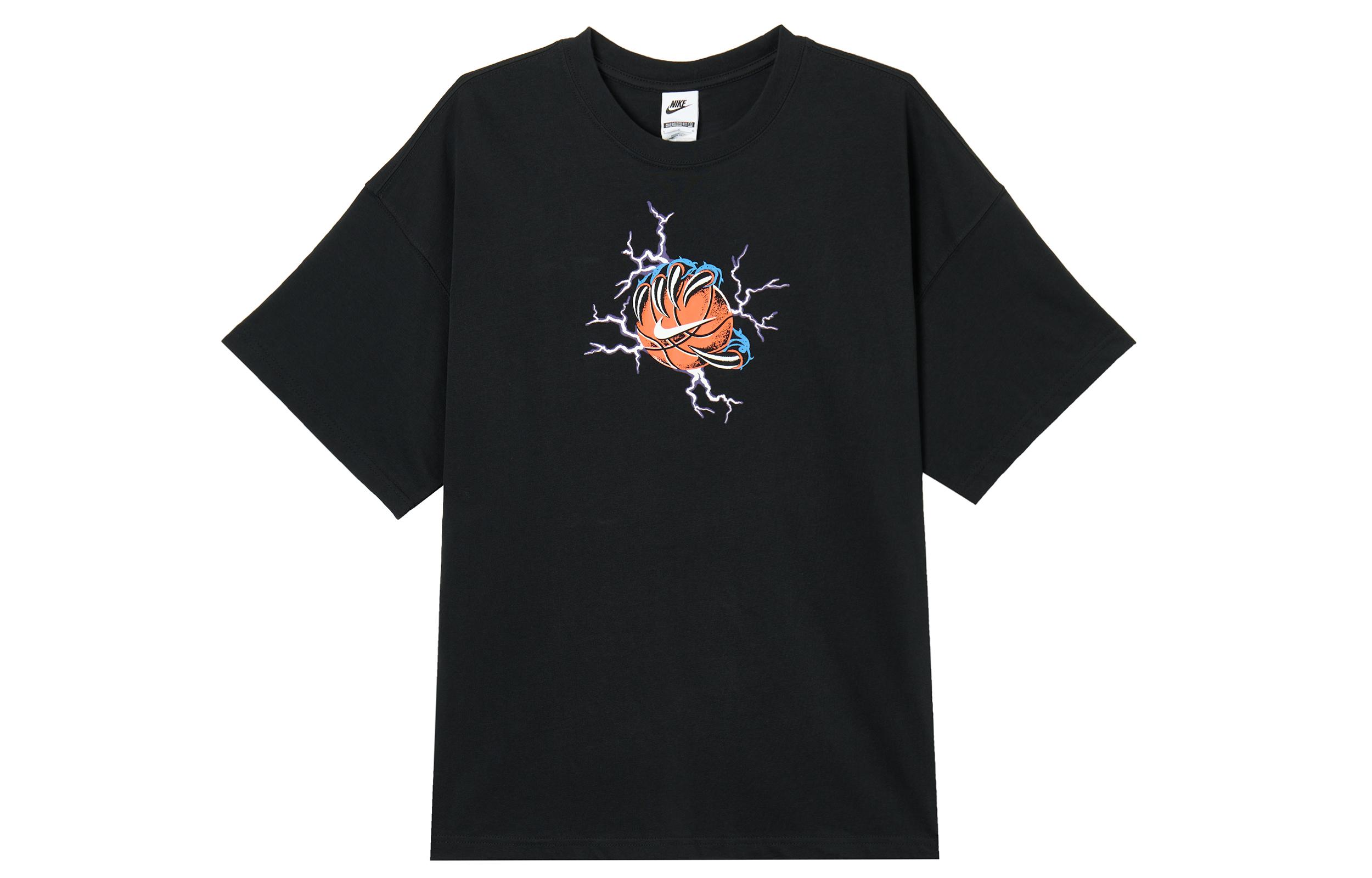 Nike T Shirts Men s Black Crew Neck IH9269-010 L