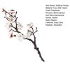 Artificial Wintersweet Picks UV Resistant Fake Plum Blossom Stem Home Office Wedding