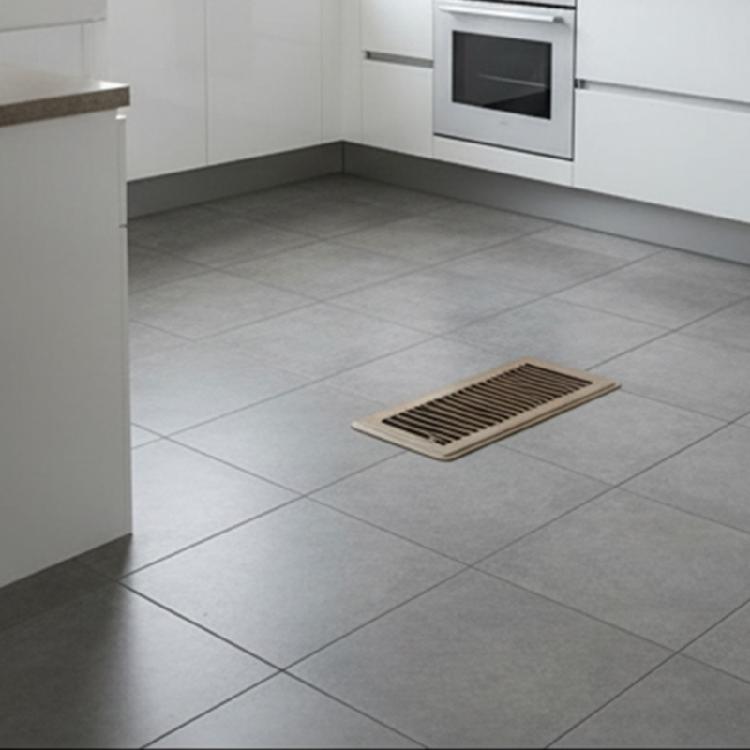 Magnetic HVAC Floor Covers 4X12 Inches Rusts Proof Steel Construction Metal Air Vent Cover With Safety Edges for Home
