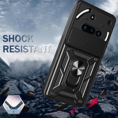 For Nothing Phone (3a) 5G Case Shockproof Armor Phone Case For NothingPhone(3a) NothingPhone (3a) Car Magnetic Ring Holder Cover