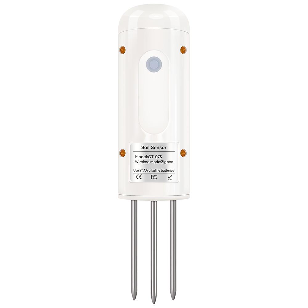 

Беспроводной измеритель влажности почвы, портативный интеллектуальный тестер влажности почвы, водонепроницаемый измеритель влажности почвы для сада белый