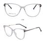 Trend Optical Cat Eye Reading Glasses Women Blue Light Filter Metal Leopard Eyeglasses Anti Fatigue Clear Prescription Eyewear