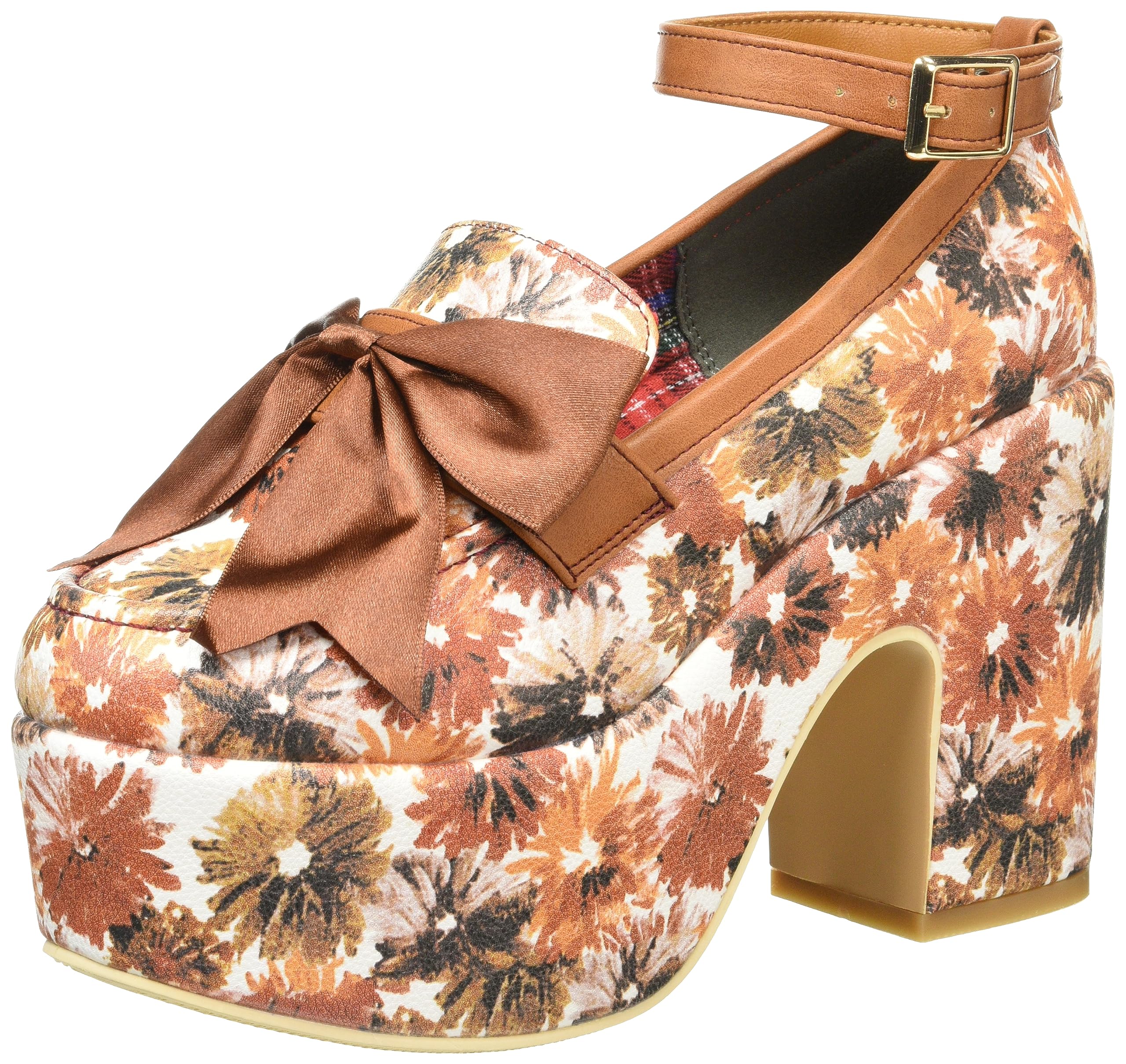 

Женские туфли-лодочки Yosuke комбинированного верблюжьего цвета, размеры 4450014, размеры 22.0см-22.5см