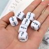 10PCS Fraction Dice 16MM Math Manipulatives Classroom Supplies Eductional Learning Resources Toys For Kids Boys Girls
